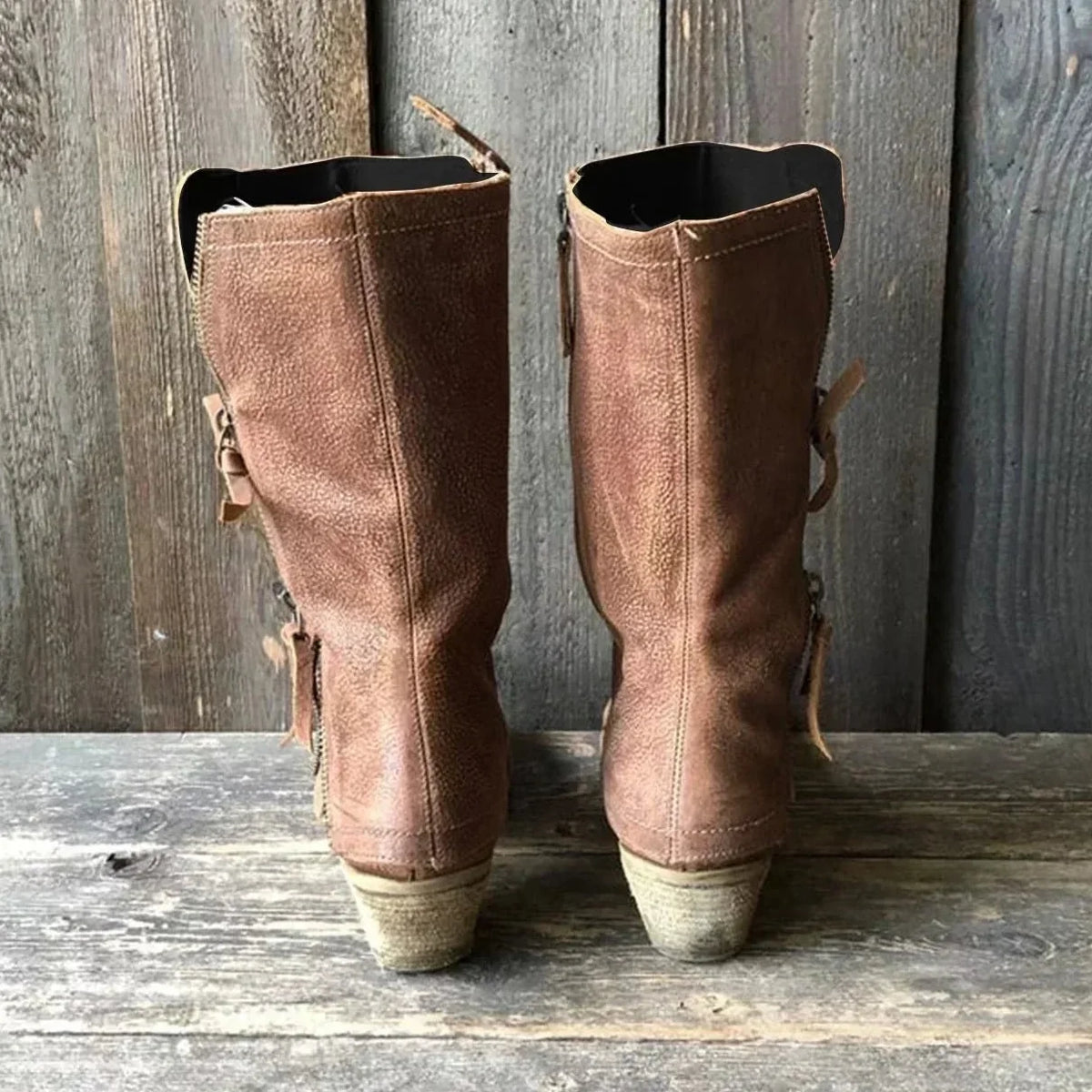 Andrea | Leather Autumn Boots