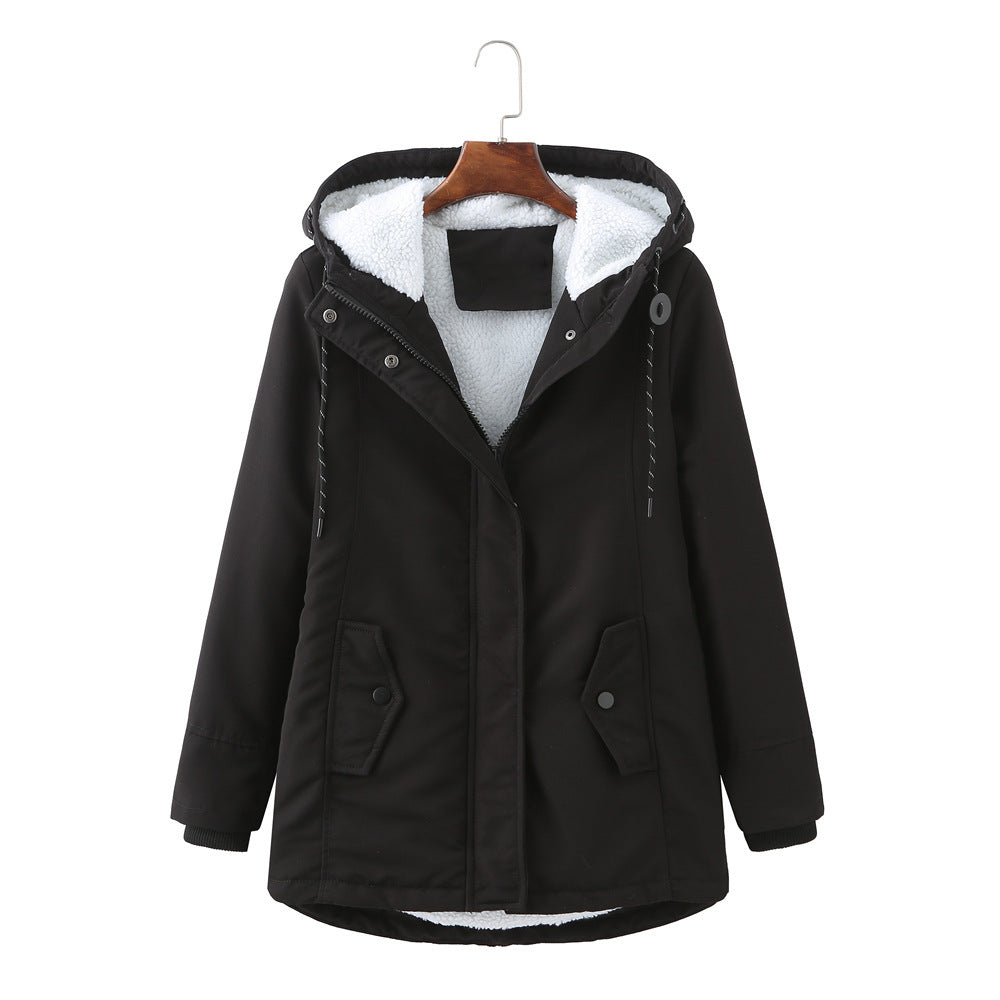 Nadine™ | Cozy Hooded Weatherproof Coat