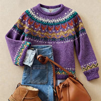 Solva™ | Classic Vintage Knit Jumper