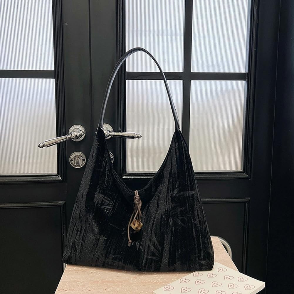 Amélie - Velvet Crossbody Shoulder Bag