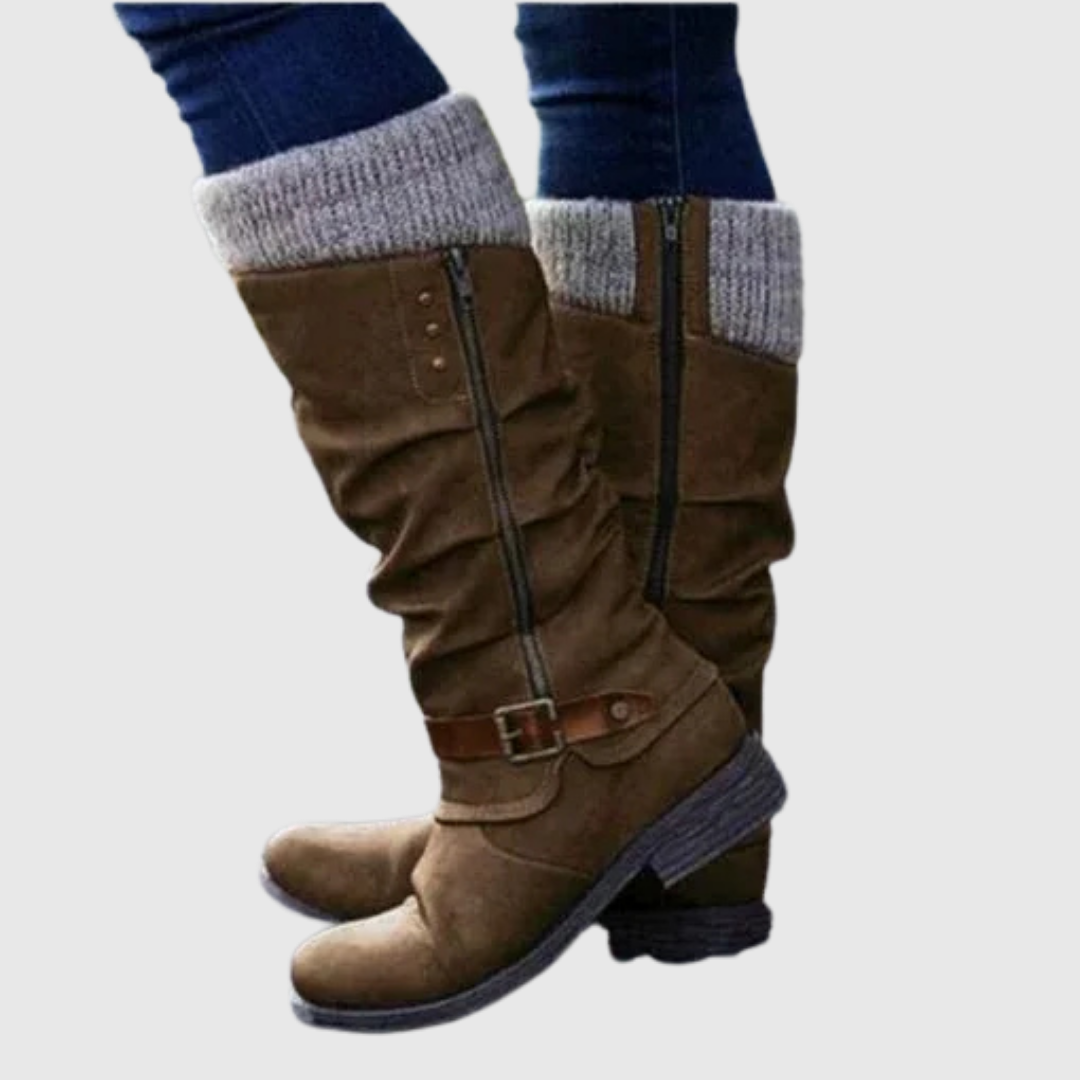 THESSARA | ORTHOPEDIC LEATHER BOOTS