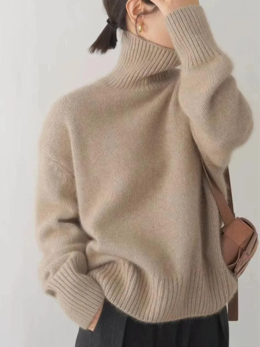 Amy™ | Casual turtleneck jumper