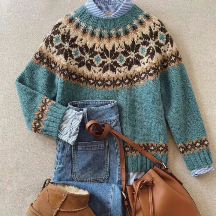 Vellaro™ | Chic Vintage Knit Jumper