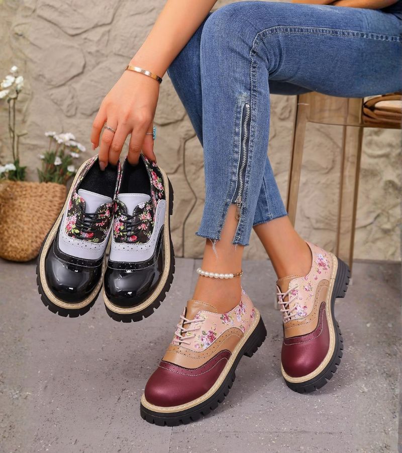 Patricia | Floral Shoes with Arch Support