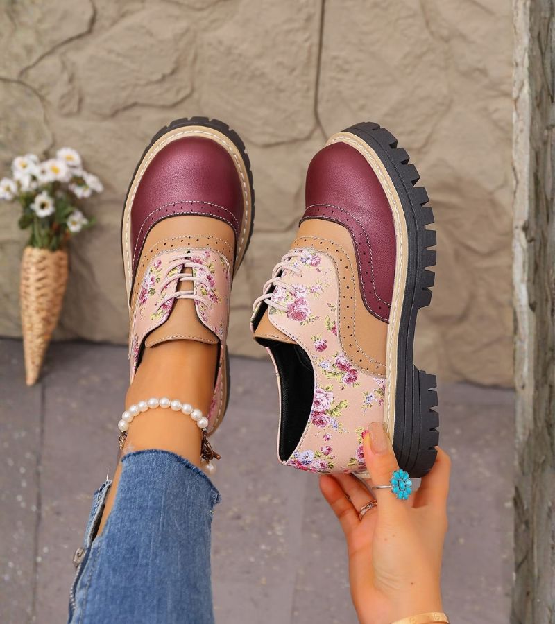 Patricia | Floral Shoes with Arch Support