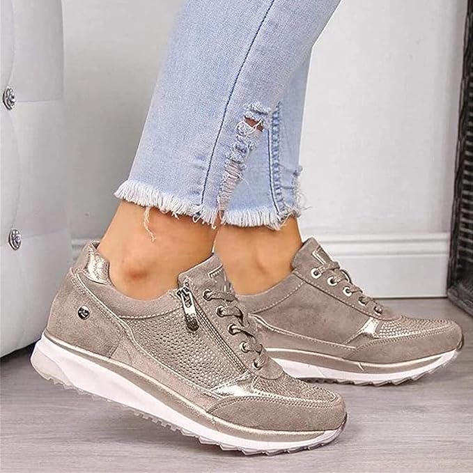 Nora | Elegant trainers with zip fastening