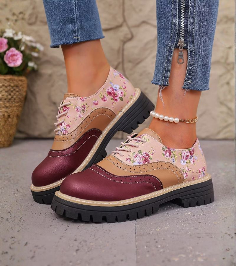 Patricia | Floral Shoes with Arch Support