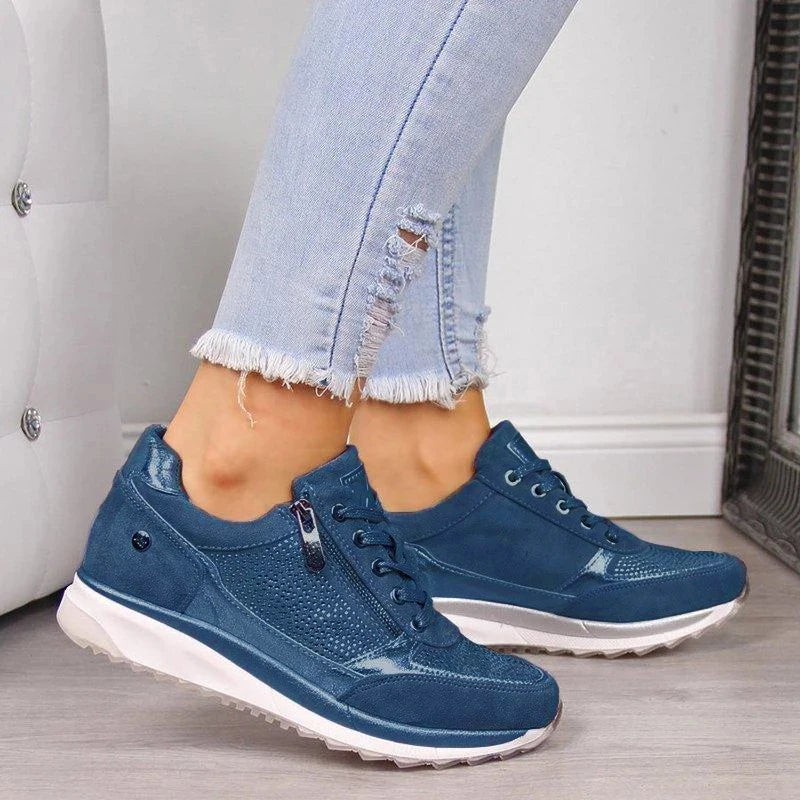Nora | Elegant trainers with zip fastening