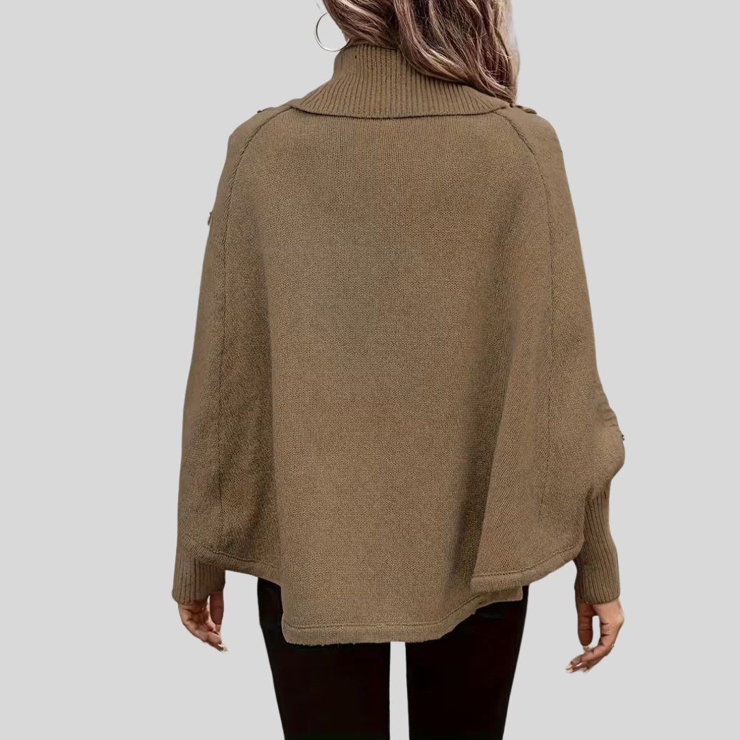 Norelle™ | High Neck Cable Knit Jumper