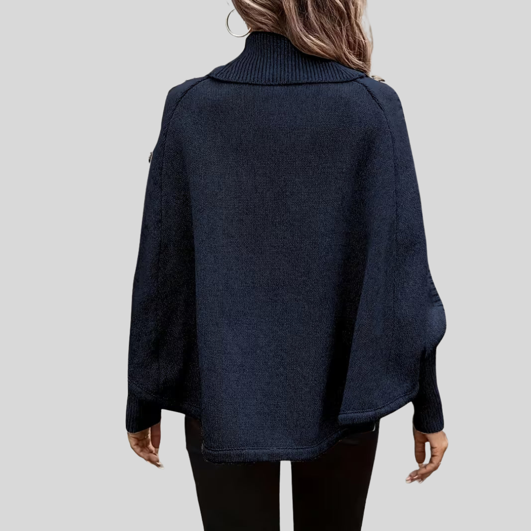 Norelle™ | High Neck Cable Knit Jumper