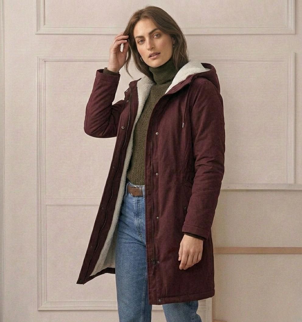 Beatrice™ | Cosy Hooded Weatherproof Coat
