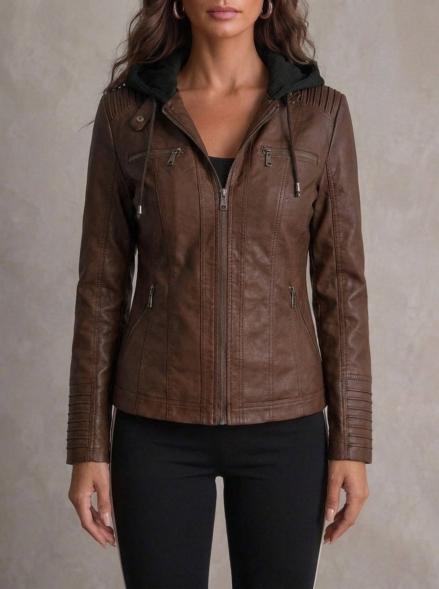Nella | Stylish leather jacket