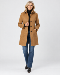 Clara | Elegant Button-Up Coat