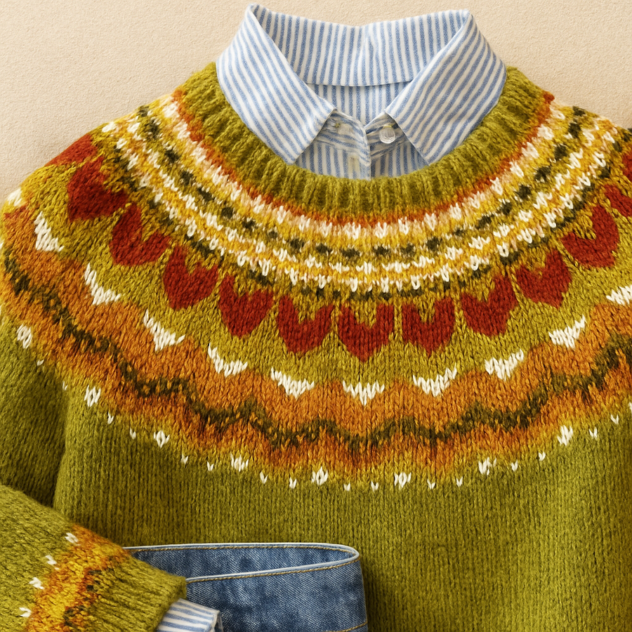 Ardent™ | Classic Vintage Knit Jumper