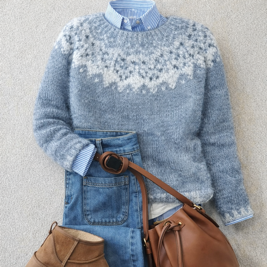 Sarah™ | Heritage Nordic Knit Jumper