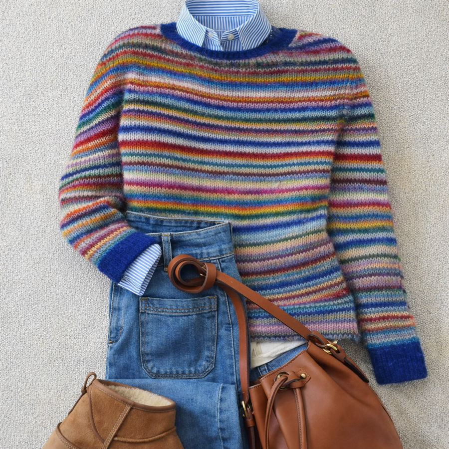 Megan™| Heritage Nordic Knit Jumper