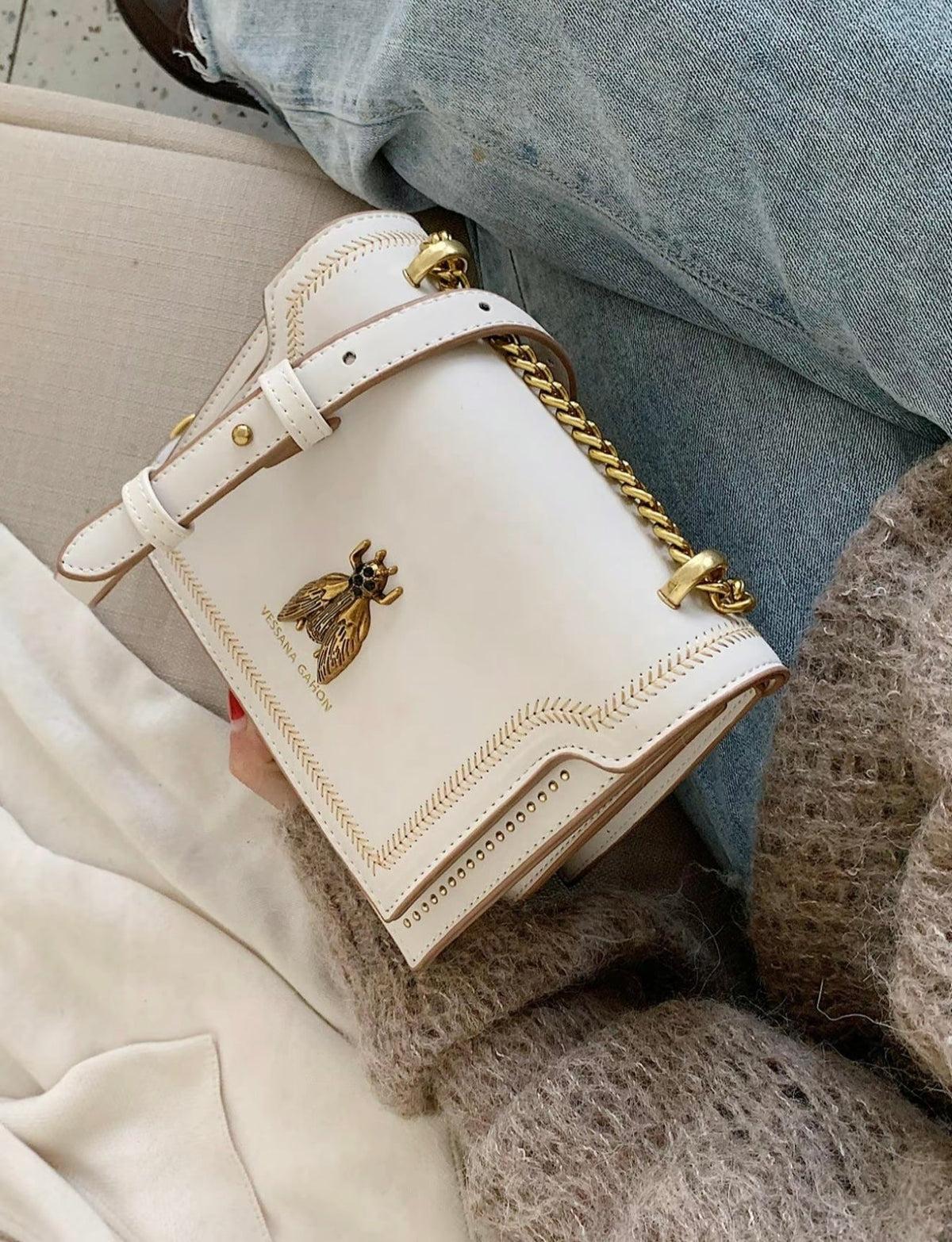 SIMONE™ - Timeless Luxury Chain Bag