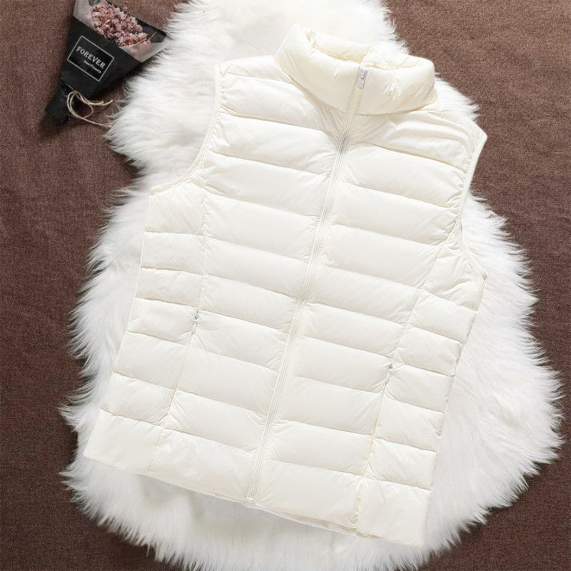 ISA PADDED GILET | WHITE