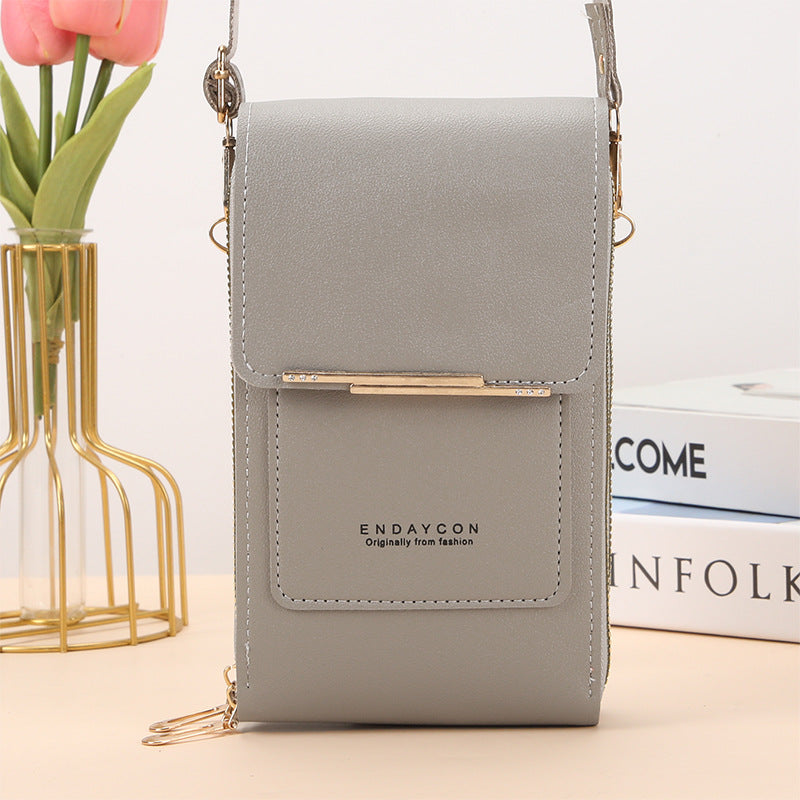 ELIZA™ - Women’s Touch Screen Mobile Phone Messenger Bag
