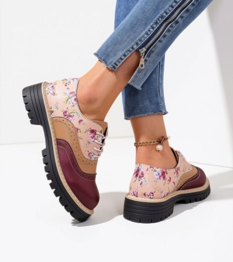 Patricia | Floral Shoes with Arch Support