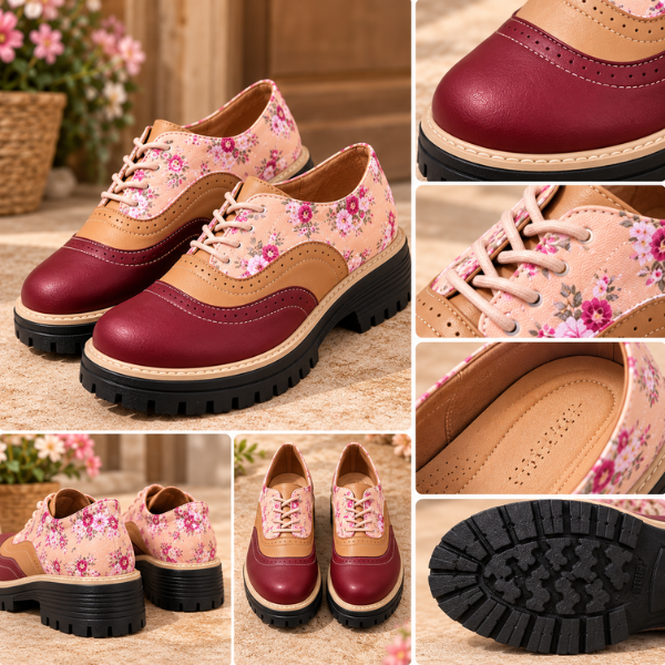 Patricia | Floral Shoes with Arch Support