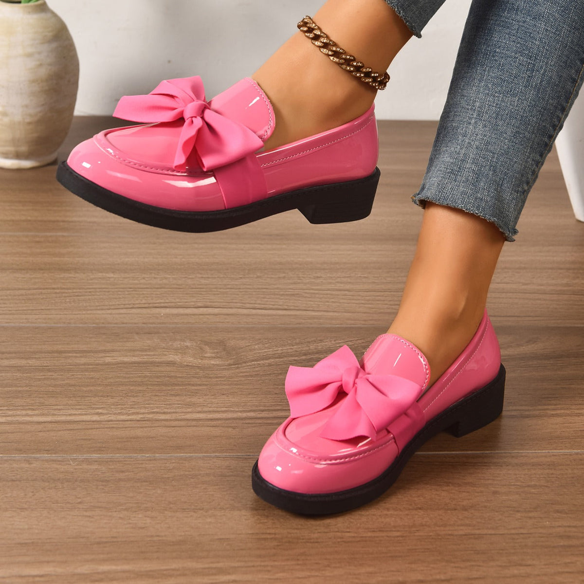 Alice | Orthopaedic Bow Loafers