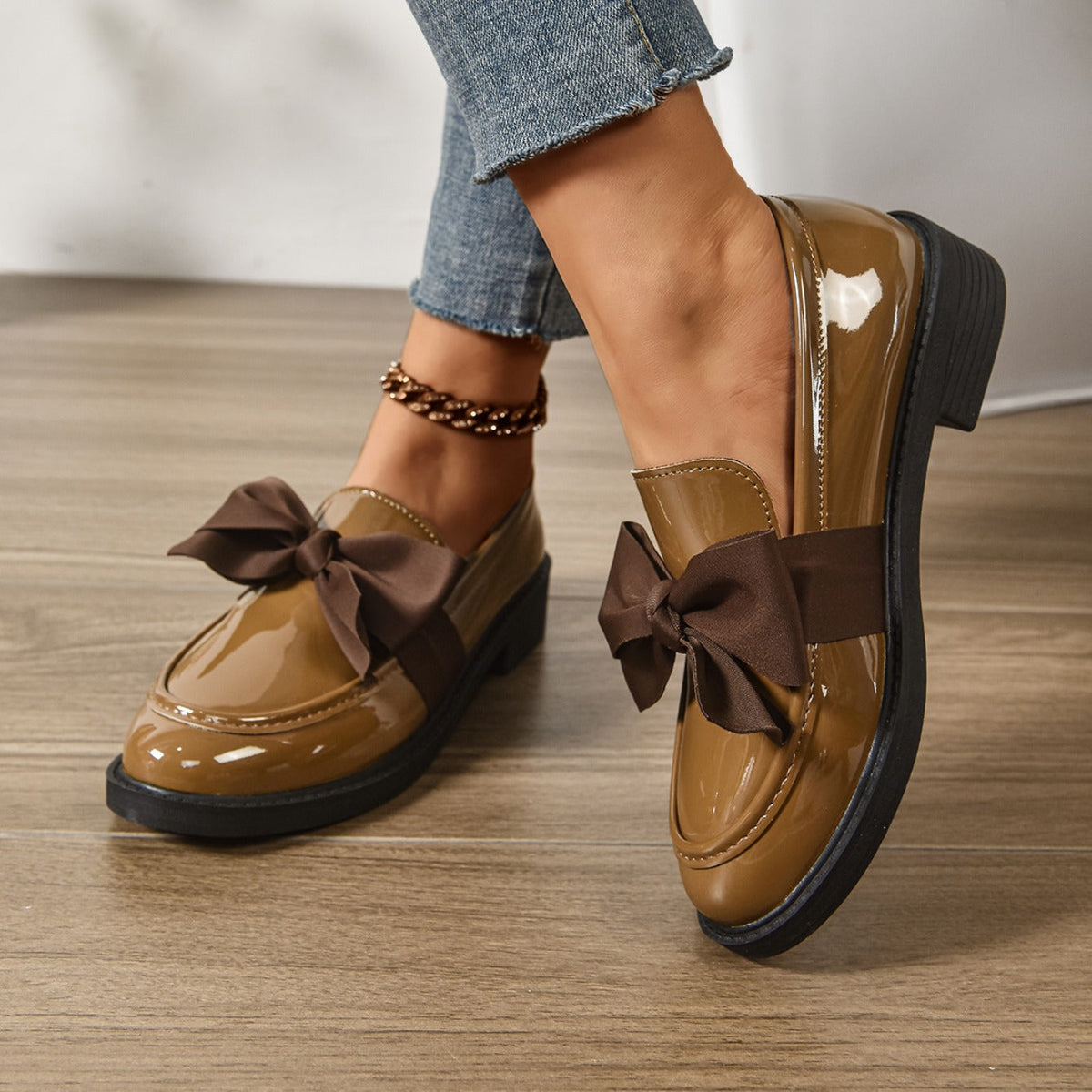 Alice | Orthopaedic Bow Loafers