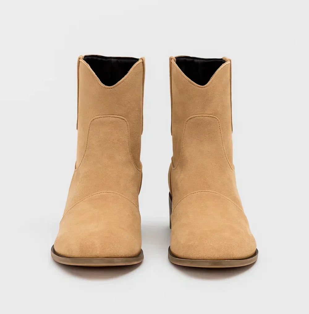 SUEDELLEA™ | WESTERN SUEDE BOOTS