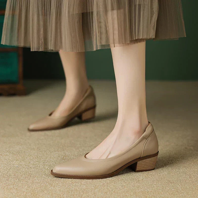 MICHELA | GRACEFUL MID-HEELED SHOES