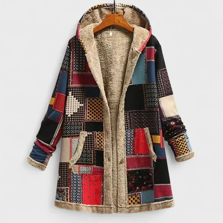 Claudia | Botanical Hooded Parka