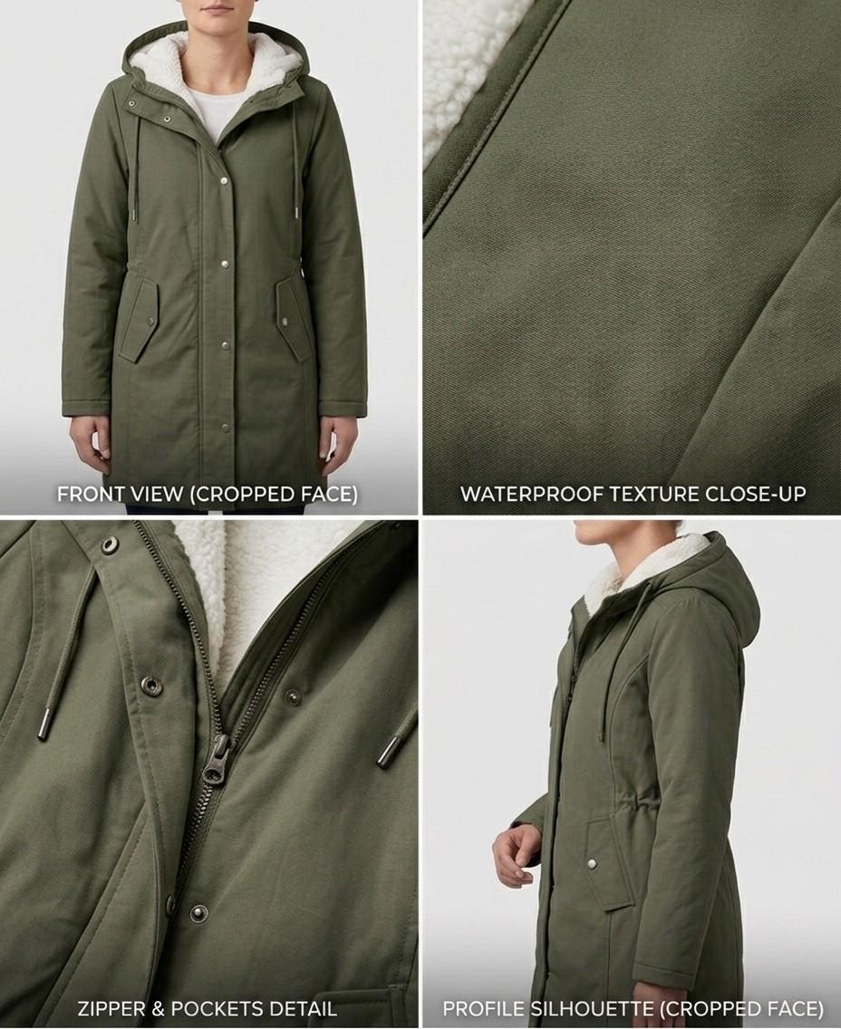 Beatrice™ | Cosy Hooded Weatherproof Coat