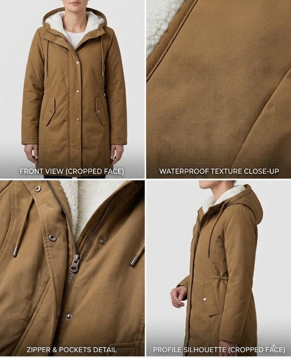 Matilda™ | Cosy Hooded Weatherproof Coat