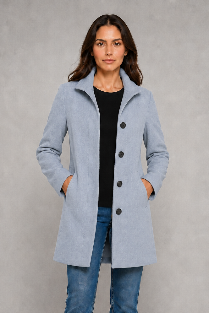 Clara | Classic Button Coat