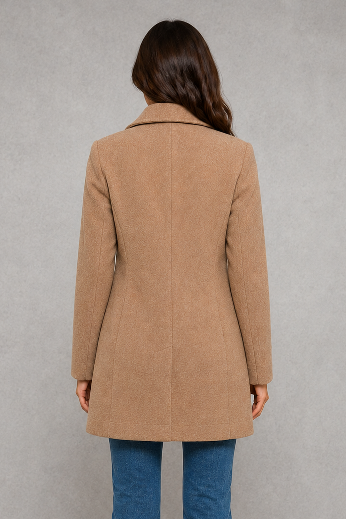 Clara | Classic Button Coat