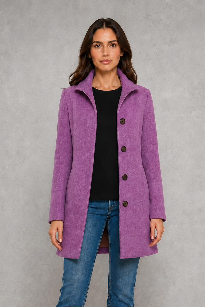 Clara | Classic Button Coat