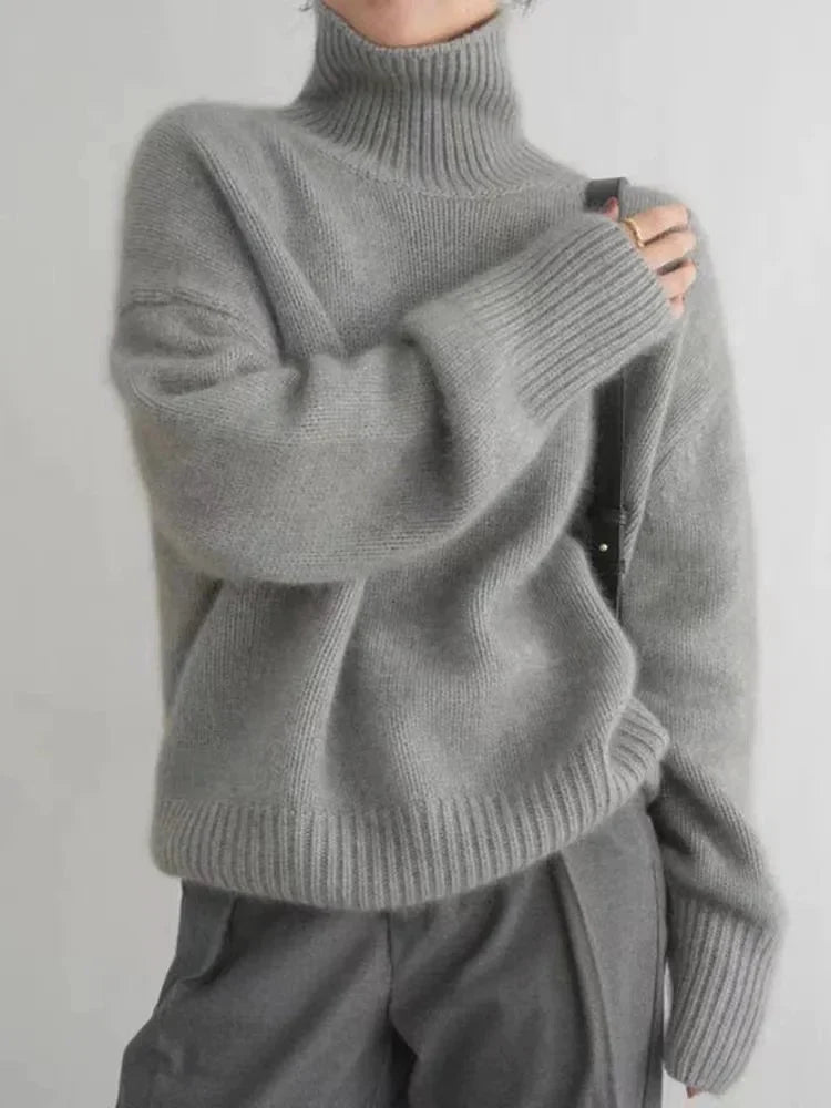 Amy™ | Casual turtleneck jumper