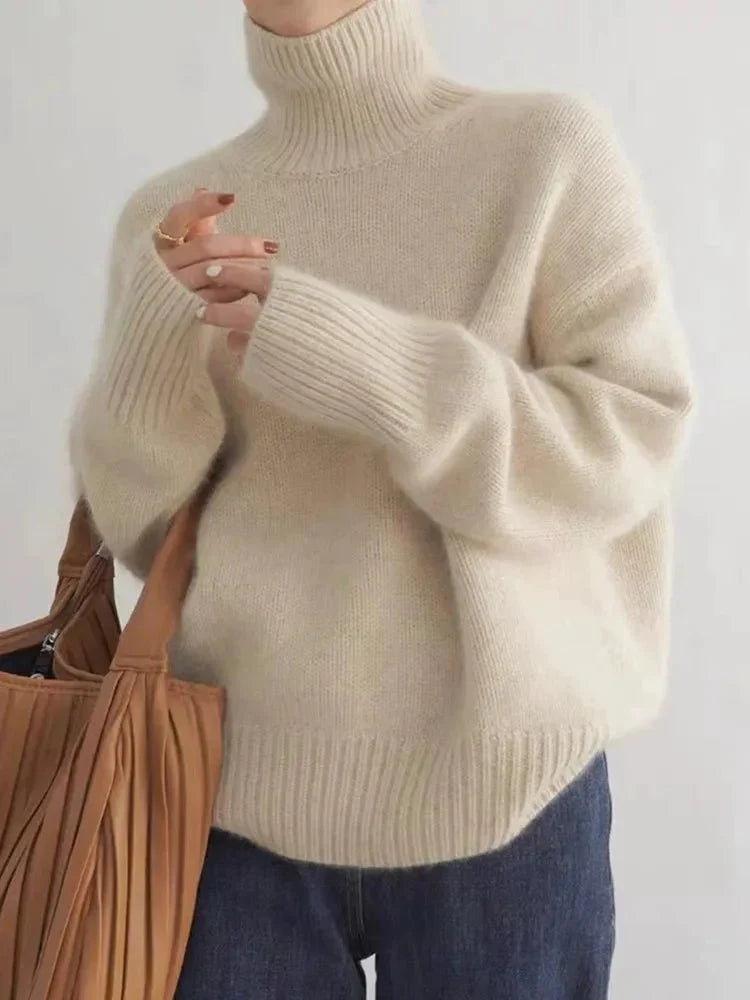 Amy™ | Casual turtleneck jumper