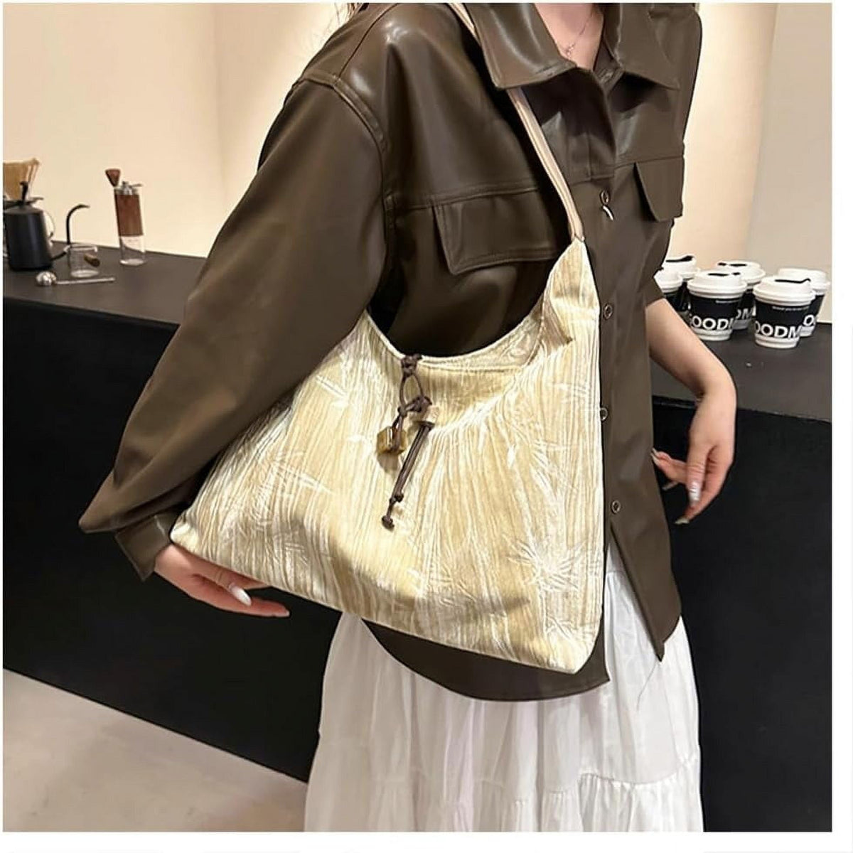 Amélie - Velvet Crossbody Shoulder Bag