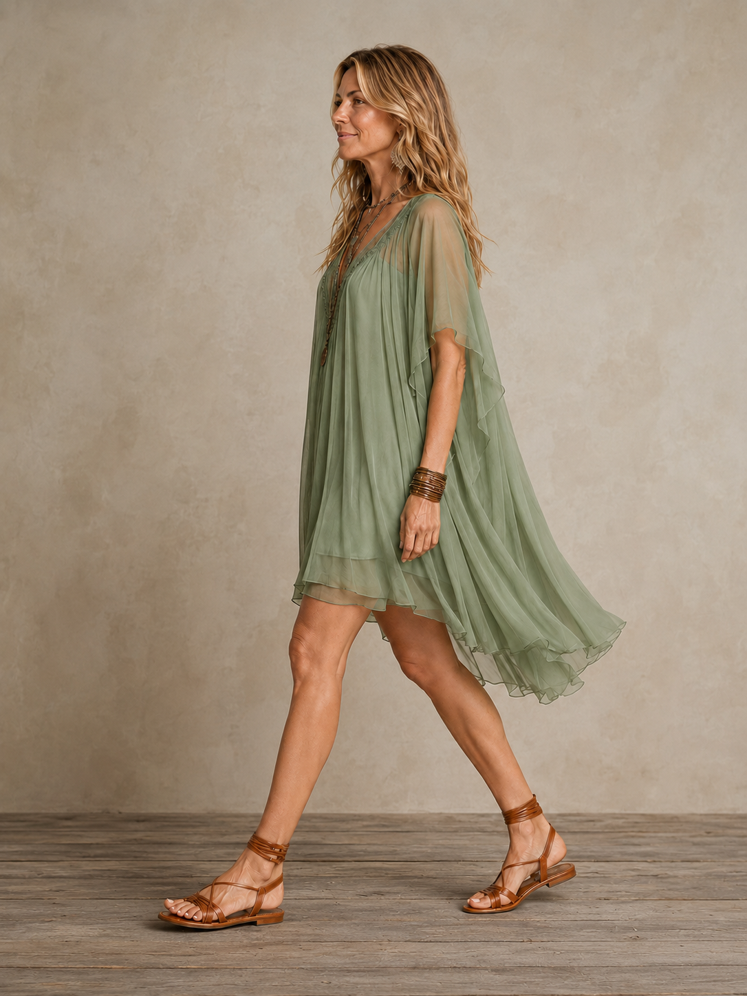 Odalys | Tiered Boho Mini