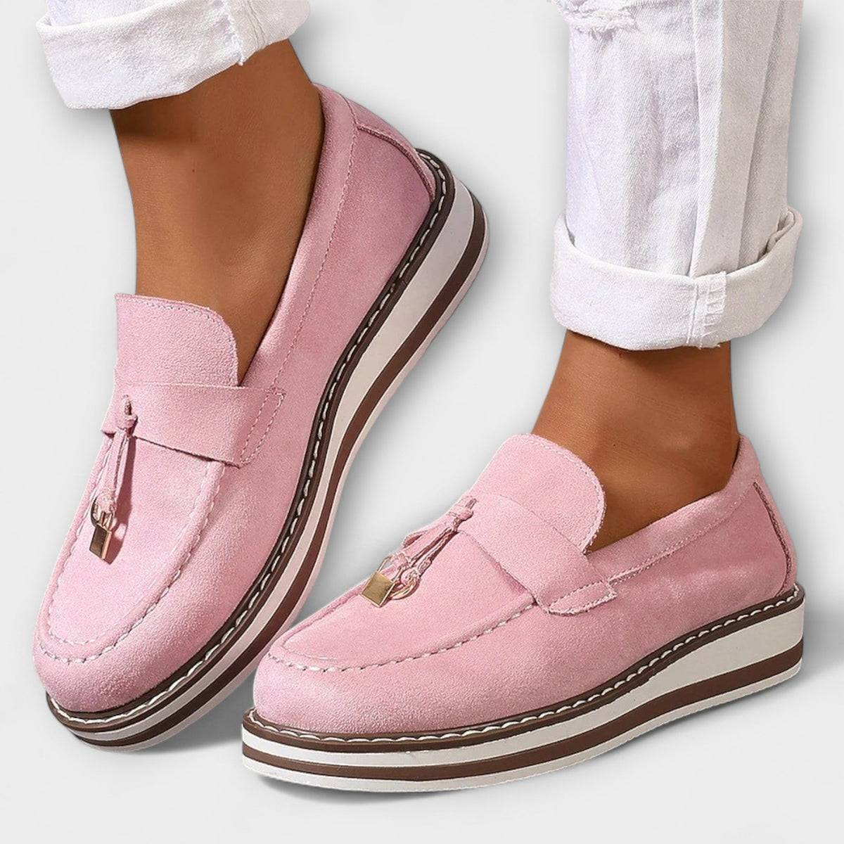 FREYA - ROUND TOE LOAFERS