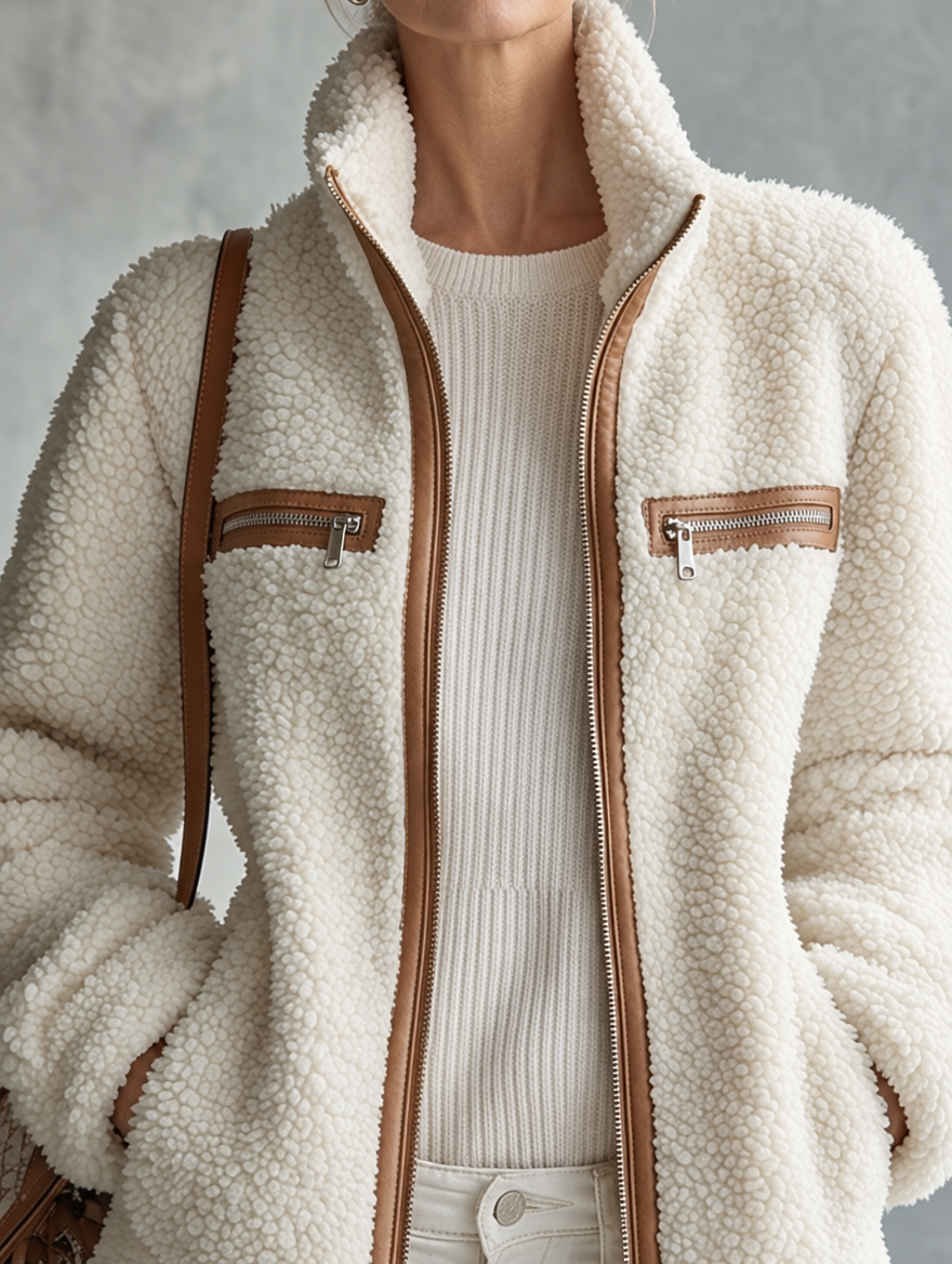 Nora |  Zip-up Pocket Jacket