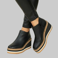 Linda | Wedge Ankle Boots